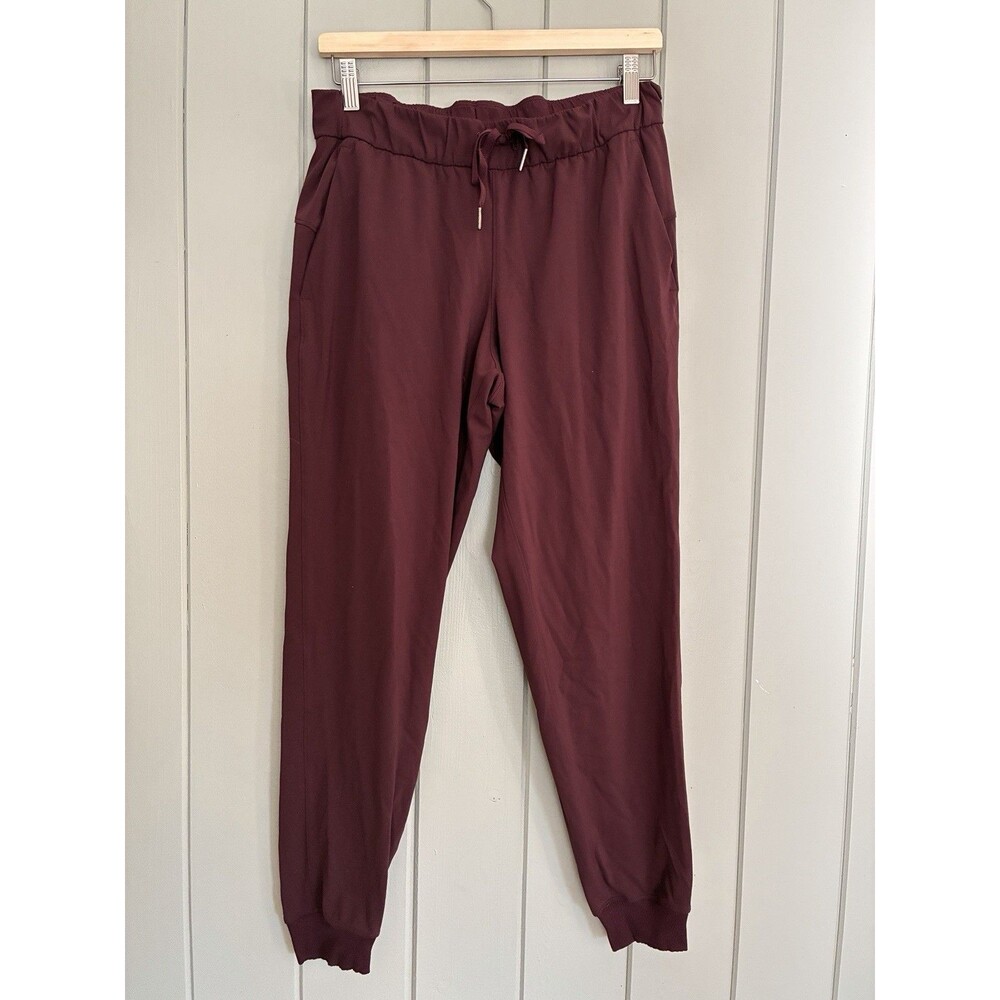 Lululemon Pants 8 On the Fly Jogger Luxtreme Dark Garnet Red Burgundy Athleisure